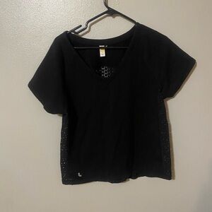 🎉3 for 12$🎉Black V-Neck Women's Top